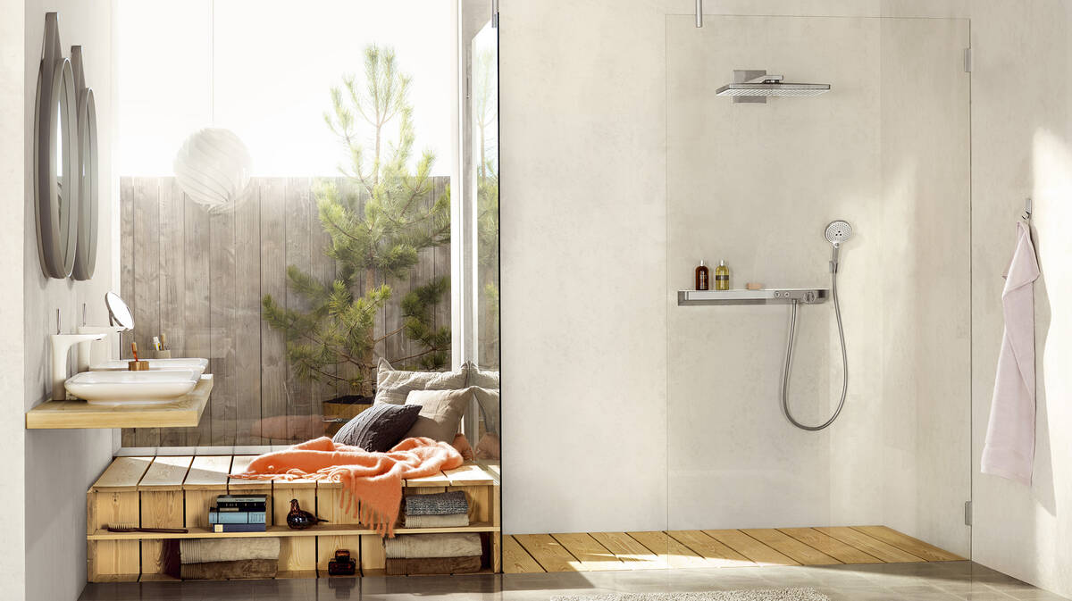 Die Leichtigkeit offener Badgestaltung